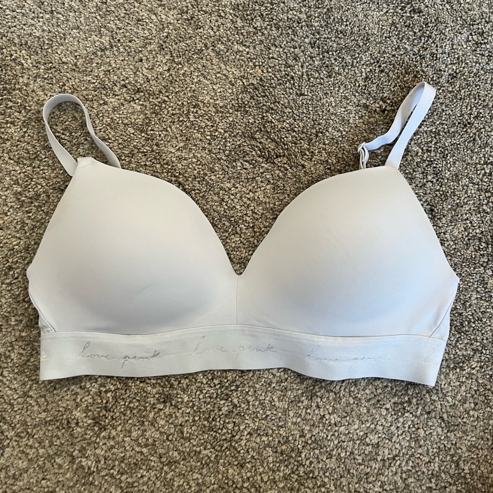 Victoria's Secret Light Gray Bra